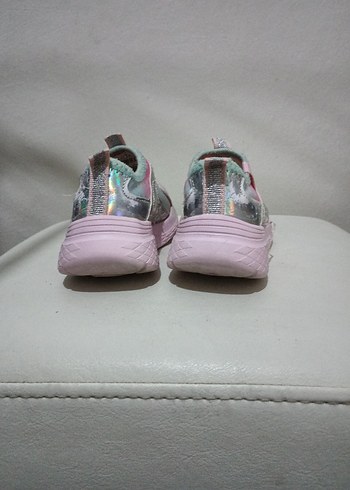 Kız Çocuk Pembe Bağcıksız Spor Ayakkabı - Görsel 4