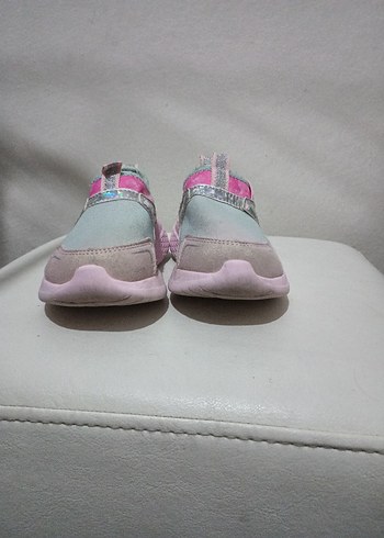 Kız Çocuk Pembe Bağcıksız Spor Ayakkabı - Görsel 2