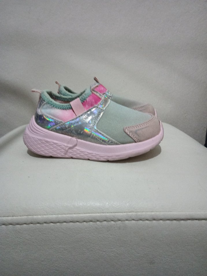 Kız Çocuk Pembe Bağcıksız Spor Ayakkabı - Görsel 3