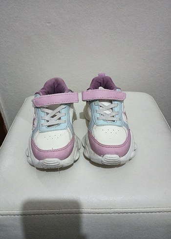 Kız Çocuk Çok Renkli Bağcıksız Spor Ayakkabı - Görsel 2