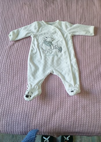 Bebek Kız Örgü Uzun Kollu Tulum Seti - Görsel 2