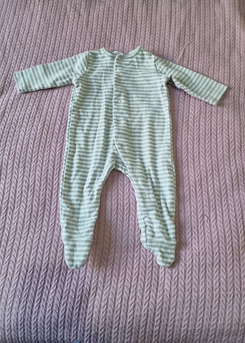 Bebek Kız Örgü Uzun Kollu Tulum Seti - Görsel 4