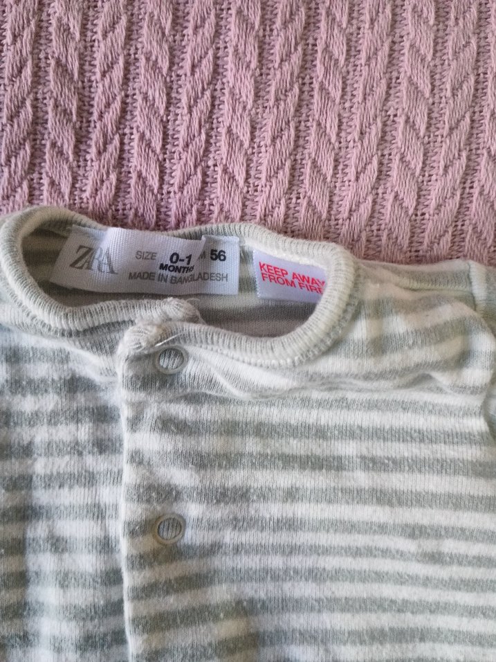 Bebek Kız Örgü Uzun Kollu Tulum Seti - Görsel 5