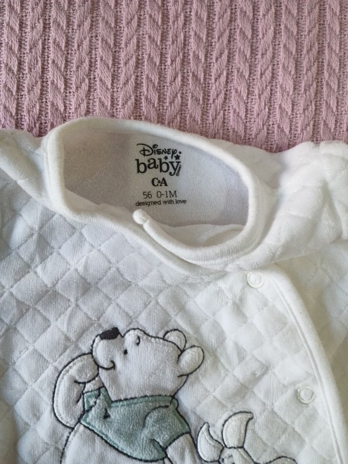 Bebek Kız Örgü Uzun Kollu Tulum Seti - Görsel 3