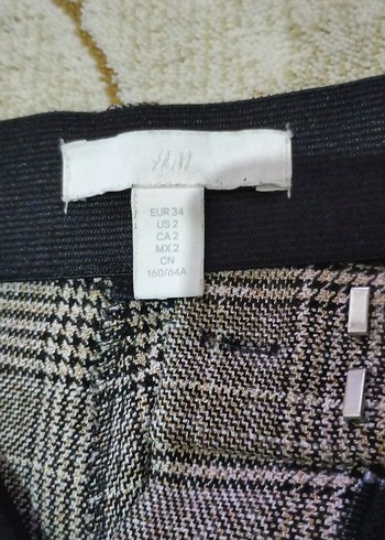 Gri Regular Fit Kumaş Kadın Pantolon - Görsel 2