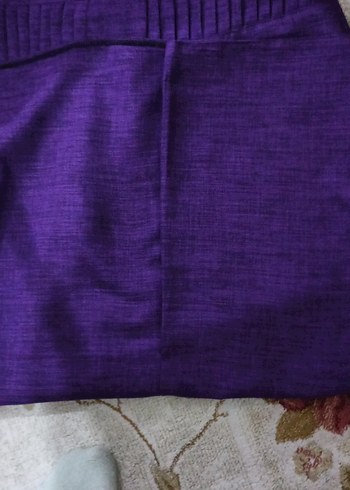 Mor Uzun Kadın Etek - Görsel 3