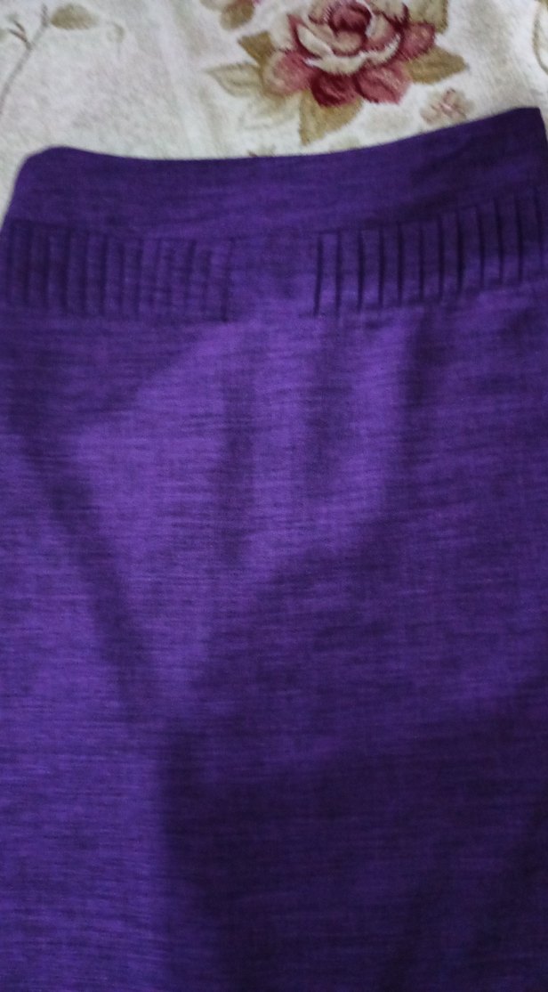Mor Uzun Kadın Etek - Görsel 2
