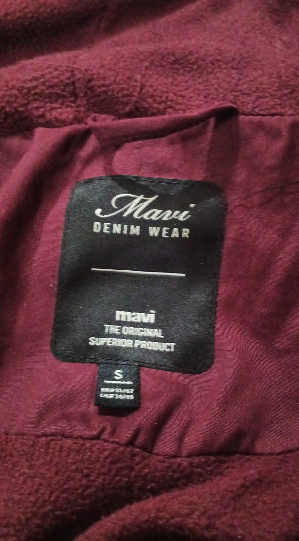 Bordo Kadın Kürklü Kışlık Mont - Görsel 2