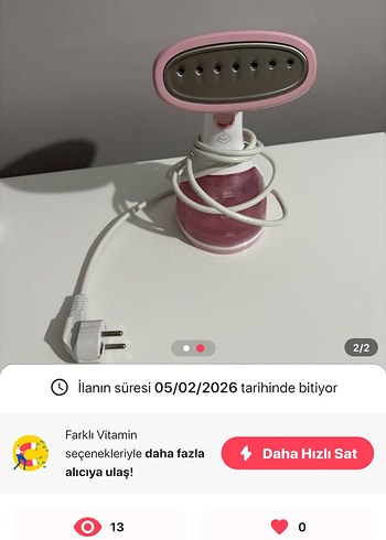 Pembe Kiwi Yüz Temizleme Cihazı - Görsel 2