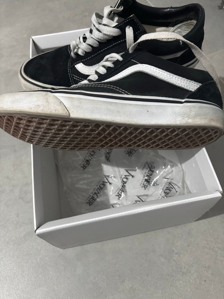 Bağcıklı Siyah-Gri unısex Spor Ayakkabı - Görsel 3