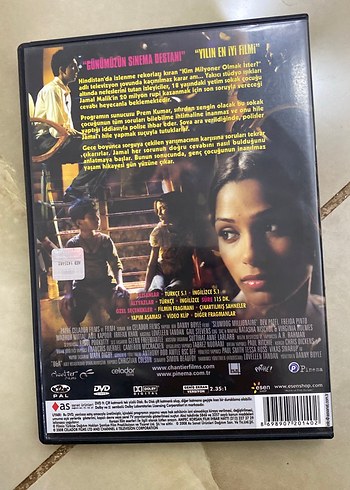 Slumdog Millionaire DVD - 8 Oscar Ödüllü - Görsel 2