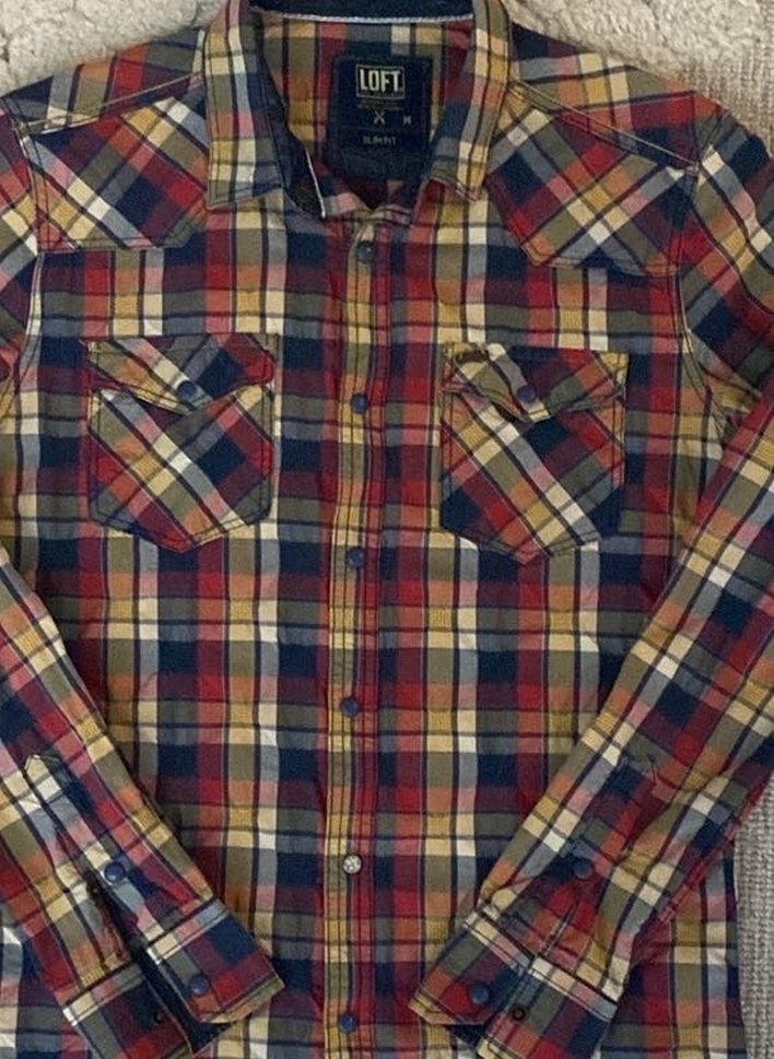 Loft Erkek Çok Renkli Düğmeli Uzun Kollu Gömlek - Görsel 2