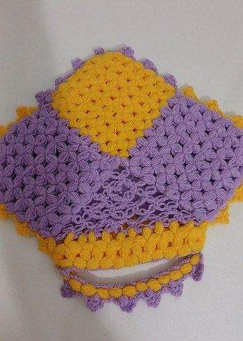 Renkli Örgü
tanesi 50 tl toptan 150tl - Görsel 2