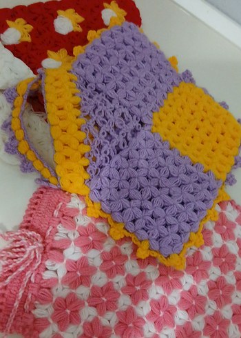 Renkli Örgü
tanesi 50 tl toptan 150tl - Görsel 4