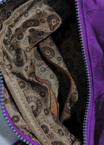 Kipling Mor Kadın Çapraz Çanta Fermuarlı - Görsel 4