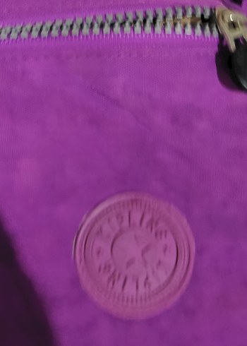 Kipling Mor Kadın Çapraz Çanta Fermuarlı - Görsel 3