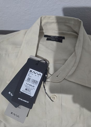 Erkek Keten Kısa Kollu Beyaz Gömlek - Görsel 2