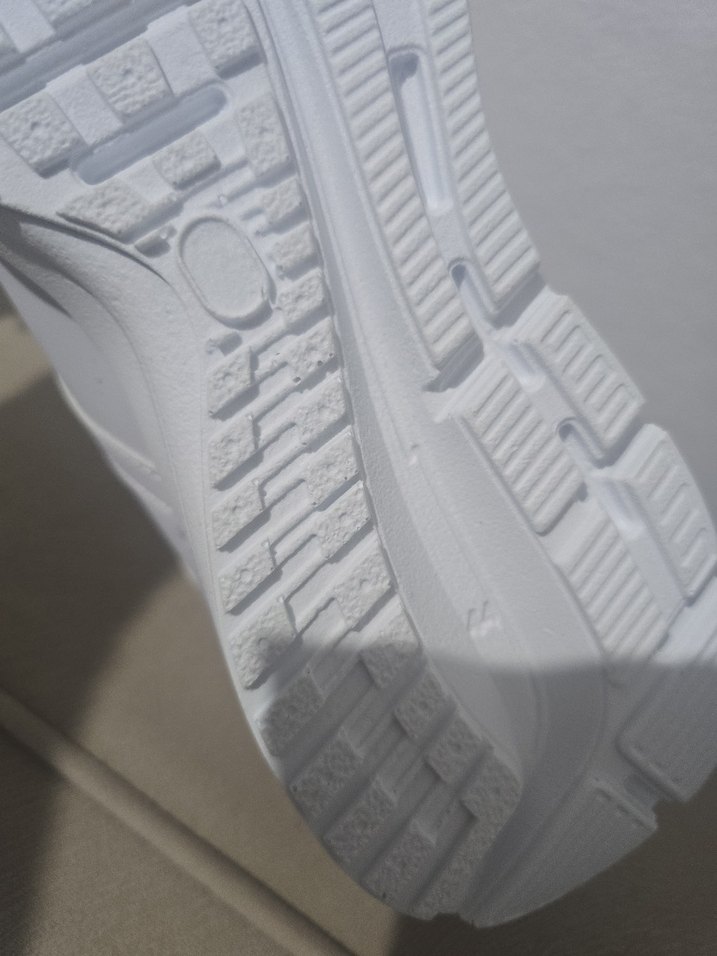 Beyaz Bağcıklı Erkek Spor Ayakkabı - Görsel 3