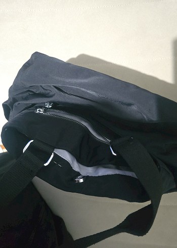 Parlak Siyah kadın kol Çantası Fermuarlı - Görsel 3