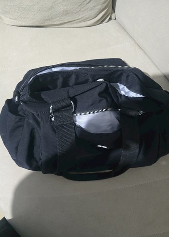 Parlak Siyah kadın kol Çantası Fermuarlı - Görsel 6