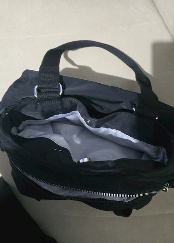 Parlak Siyah kadın kol Çantası Fermuarlı - Görsel 4