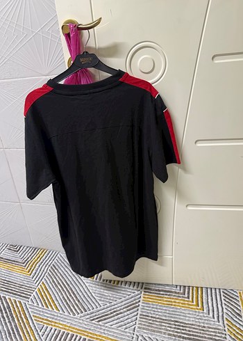 Puma Ferrari Siyah Kırmızı Polo Tişört - Görsel 3