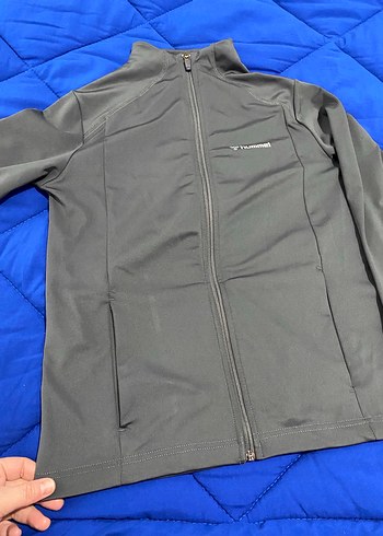 Hummel Gri Fermuarlı eşofman üstü - Görsel 2