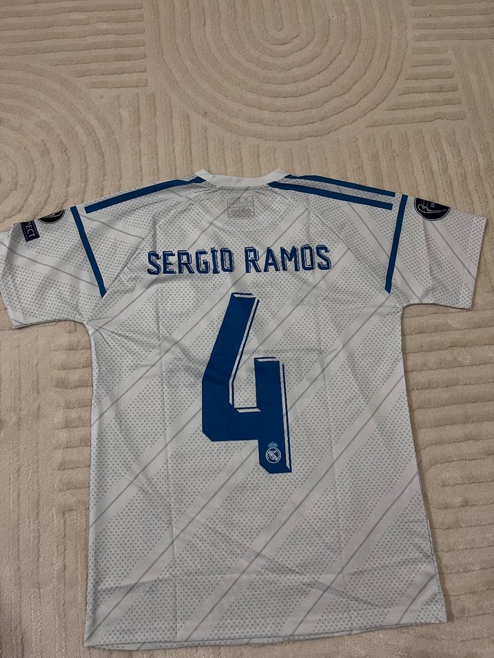 Beyaz Erkek Kısa Kollu Spor Forma - Görsel 2