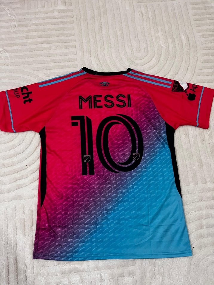 Renkli Kısa Kollu Erkek Spor Forması - Görsel 2