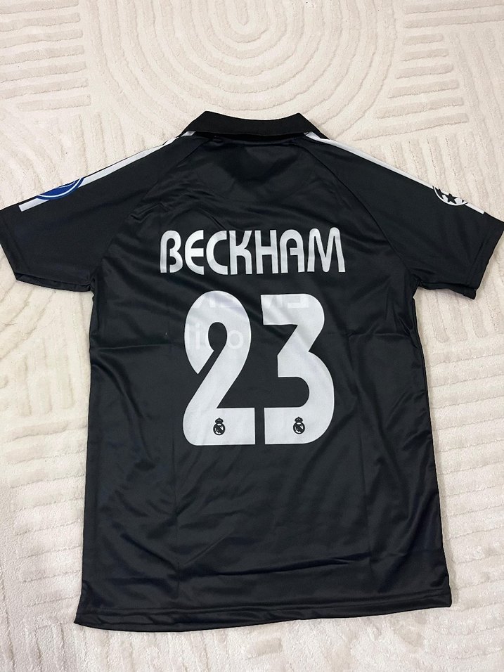 Erkek Siyah Real Madrid Kısa Kollu Forma - Görsel 2