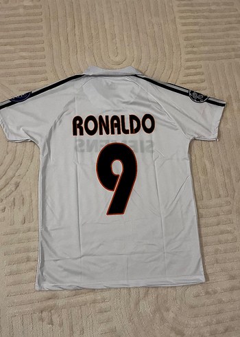 Erkek Real Madrid 
Beyaz Kısa Kollu Spor Forma - Görsel 2