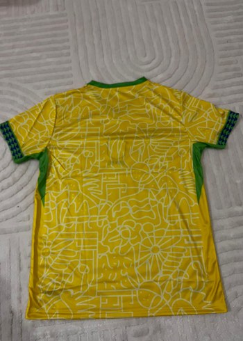 Sarı V Yakalı Erkek Spor Forması - Görsel 2