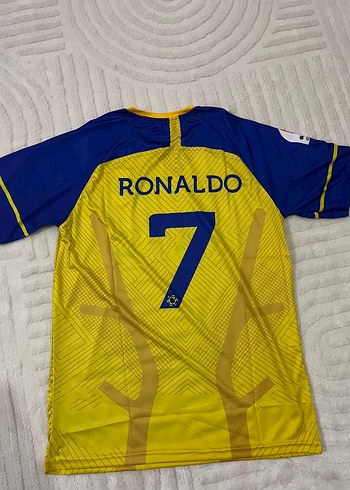 Sarı Lacivert Kısa Kollu Erkek Tişört - Görsel 2