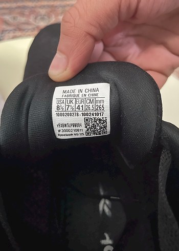 Reebok Siyah Spor erkek Sneakers - Görsel 3