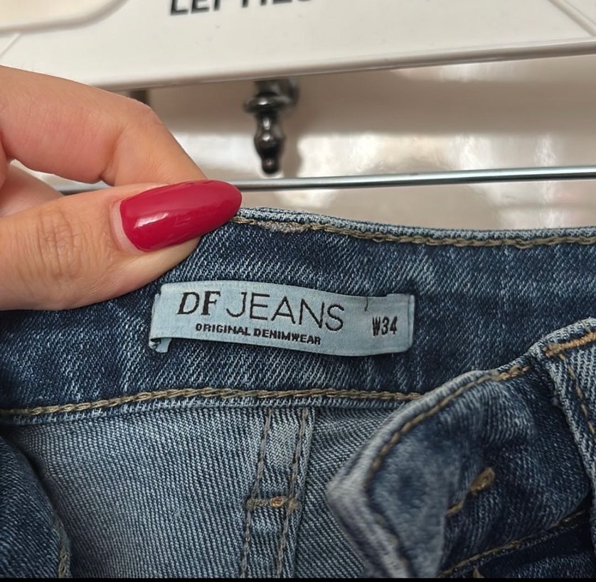 Defacto Mavi Denim Mini Şort - Görsel 2