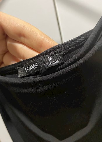 Siyah İnce Askılı Elbise - Görsel 3