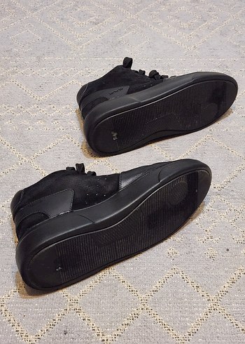 BUB Erkek Ayakkabı  39 Numara  Siyah  Temiz Kullanılmış - Görsel 10