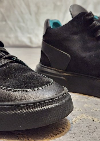 BUB Erkek Ayakkabı  39 Numara  Siyah  Temiz Kullanılmış - Görsel 8