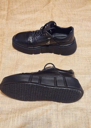 John Richmond Hakiki Deri Erkek Ayakkabı  39 Numara | Kutulu - Görsel 6