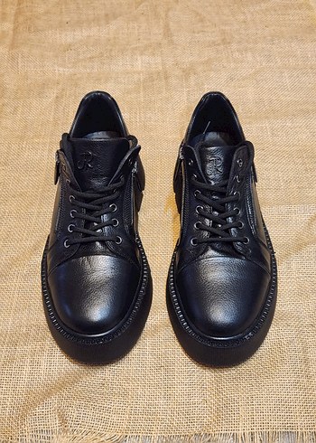 John Richmond Hakiki Deri Erkek Ayakkabı  39 Numara | Kutulu - Görsel 2