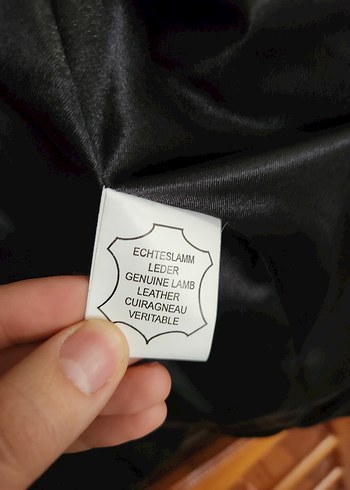 Hakiki Kuzu Derisi Kürklü Uzun Kaban Hiç Kullanılmadı (L) - Görsel 6