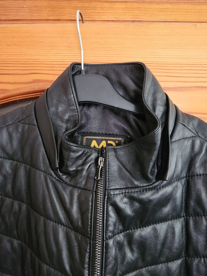 Hakiki Kuzu Derisi Kürklü Uzun Kaban  Hiç Kullanılmadı (L) - Görsel 4