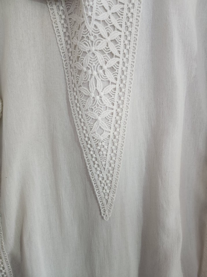 Eliş Şile Bezi Başak Bluz  Etiketli, %100 Pamuk (M) - Görsel 5