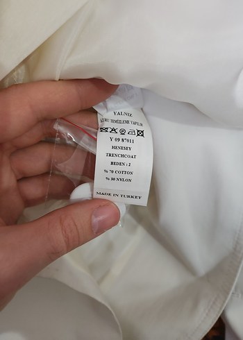 by bessini Trençkot  Beden 2  Temiz - Görsel 4