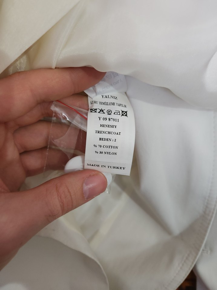by bessini Trençkot  Beden 2  Temiz - Görsel 4