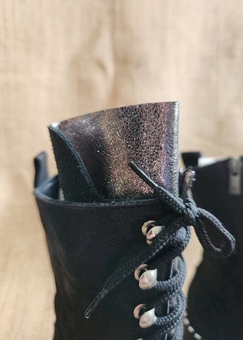 Kullanılmamış Deri Combat Bot - Görsel 8