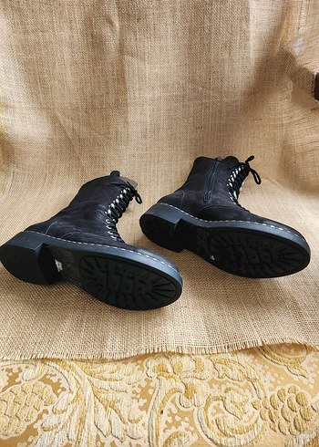 Kullanılmamış Deri Combat Bot - Görsel 9