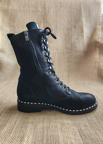 Kullanılmamış Deri Combat Bot - Görsel 4