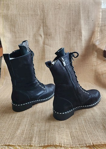 Kullanılmamış Deri Combat Bot - Görsel 5
