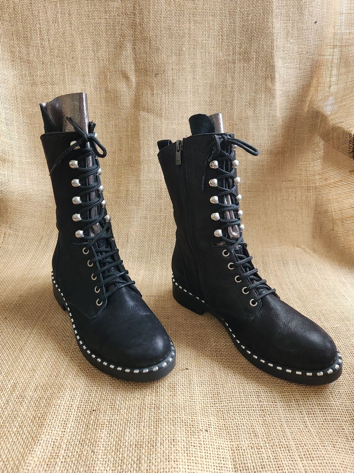 Kullanılmamış Deri Combat Bot - Görsel 3